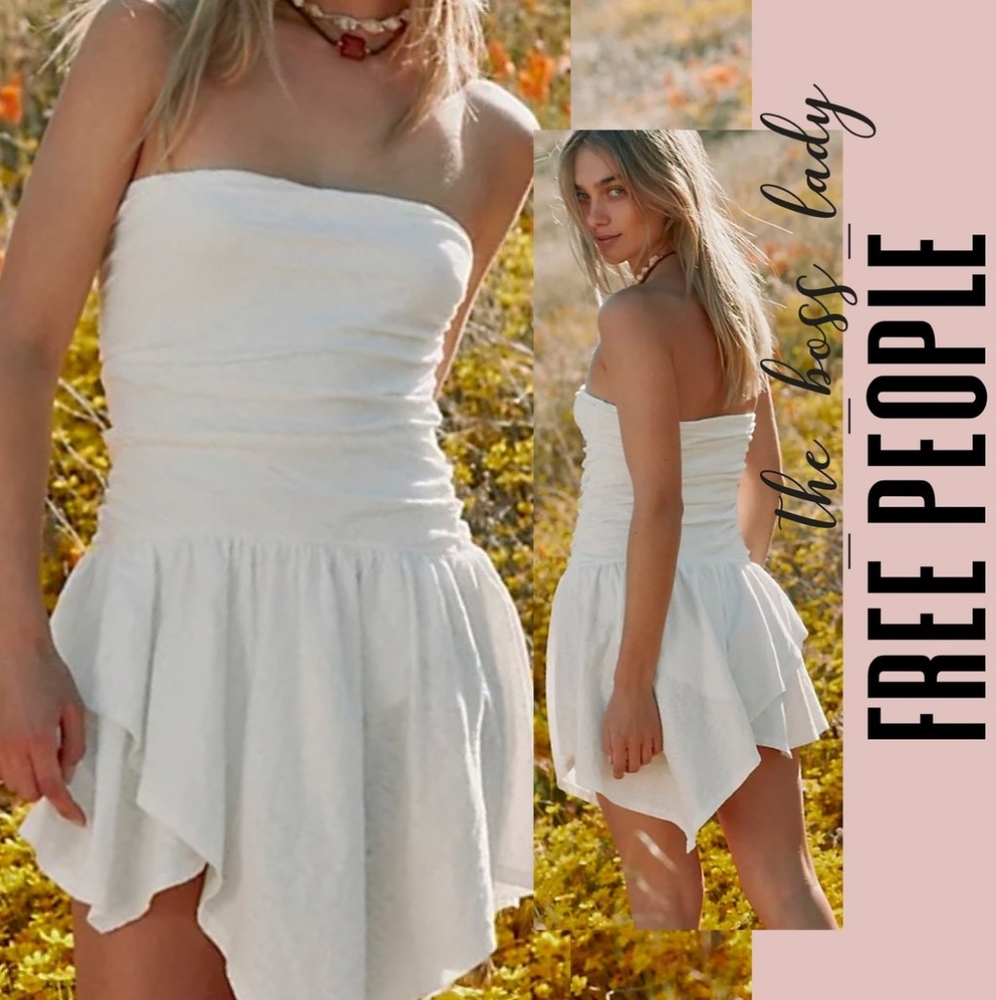 Free People Beach Robyn Convertible Strapless Tube Mini Dress/Skirt